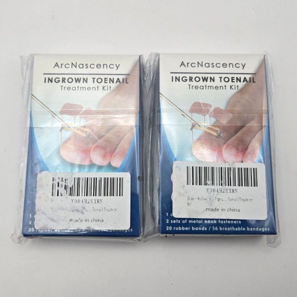 (QTY 2) ArcNascency Ingrown Toenail Treatment Kit